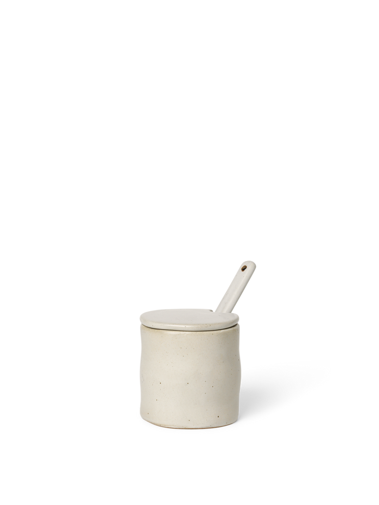 flow jam jar with spoon by ferm living 3