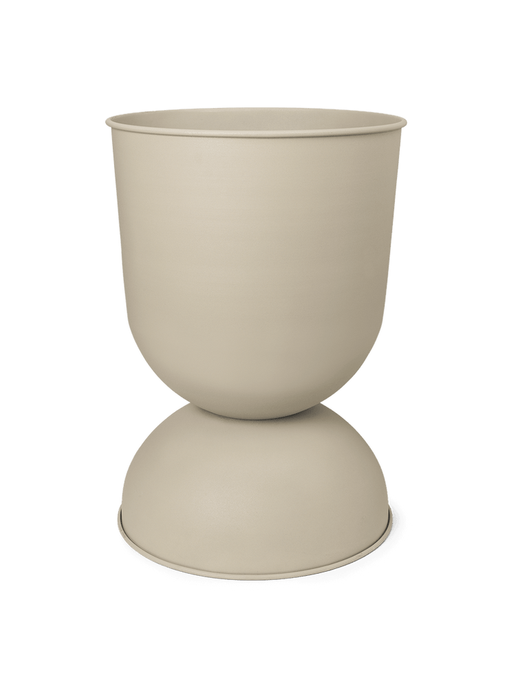 Hourglass Plant Pot - Large - Cashmere1