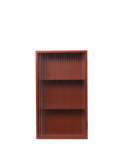 Haze Wall Cabinet in Oxide Red by Ferm Living