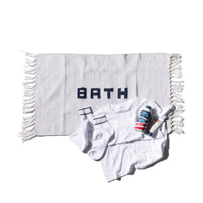 product image of Handloomed Recycle Yarn Bath Mat By Puebco 110929 1 592