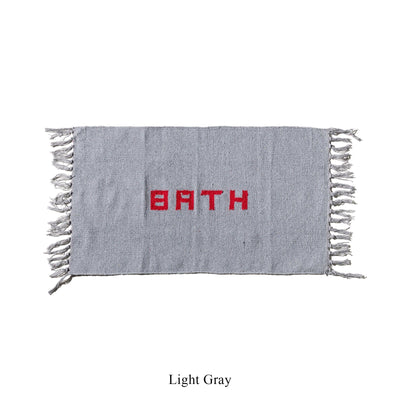 product image for Handloomed Recycle Yarn Bath Mat By Puebco 110929 5 69