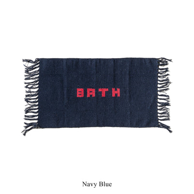 product image for Handloomed Recycle Yarn Bath Mat By Puebco 110929 6 29