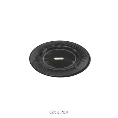 product image for copy of copy of decoration tray circle pleat design by puebco 8 79