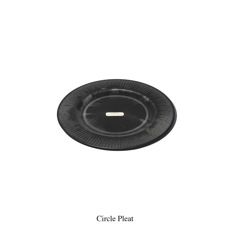 media image for copy of copy of decoration tray circle pleat design by puebco 8 244