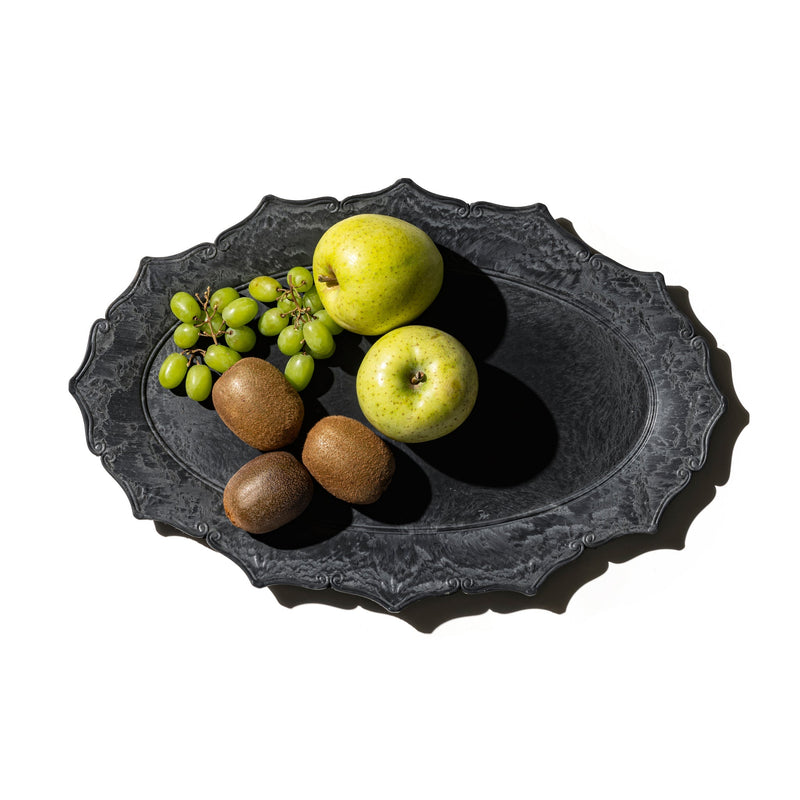 media image for decoration tray oval design by puebco 1 25