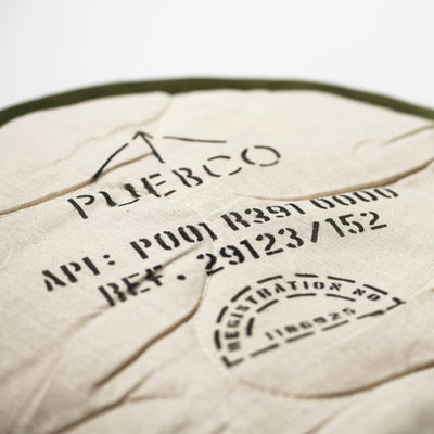 product image for quilted seat cushion for stool olive puebco 114316 3 18