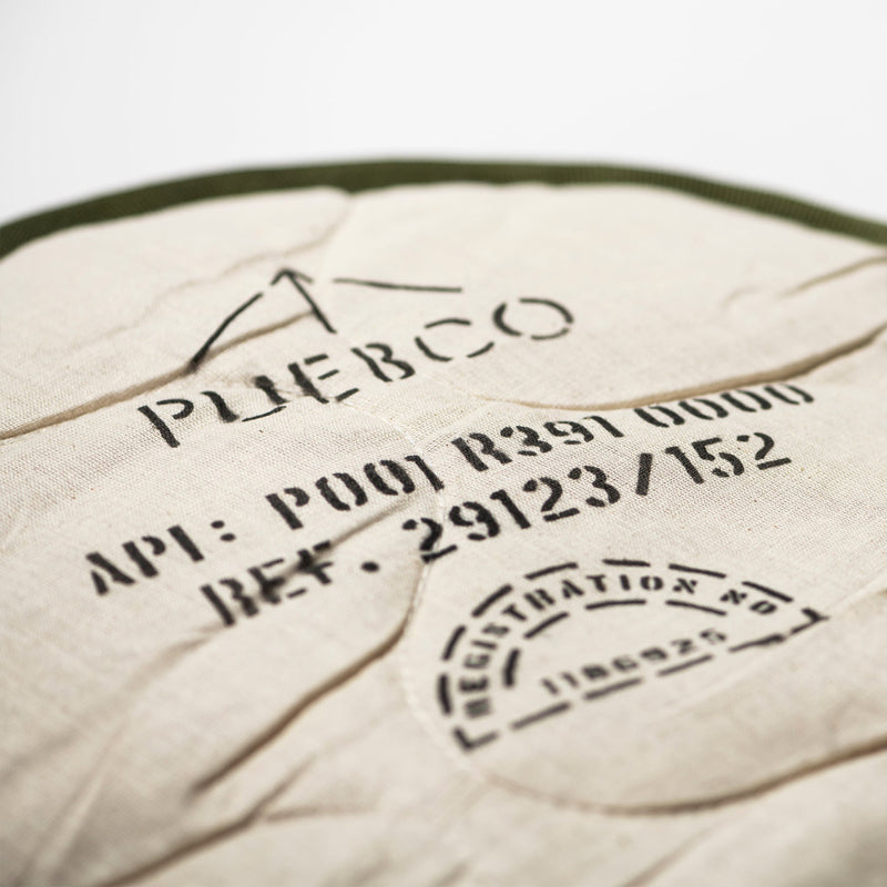 media image for quilted seat cushion for stool olive puebco 114316 3 284