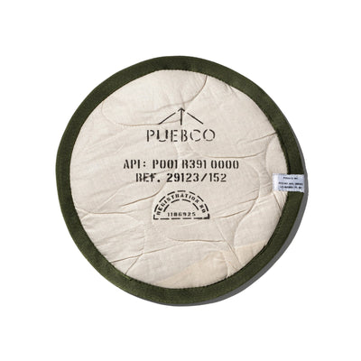 product image for quilted seat cushion for stool olive puebco 114316 1 30