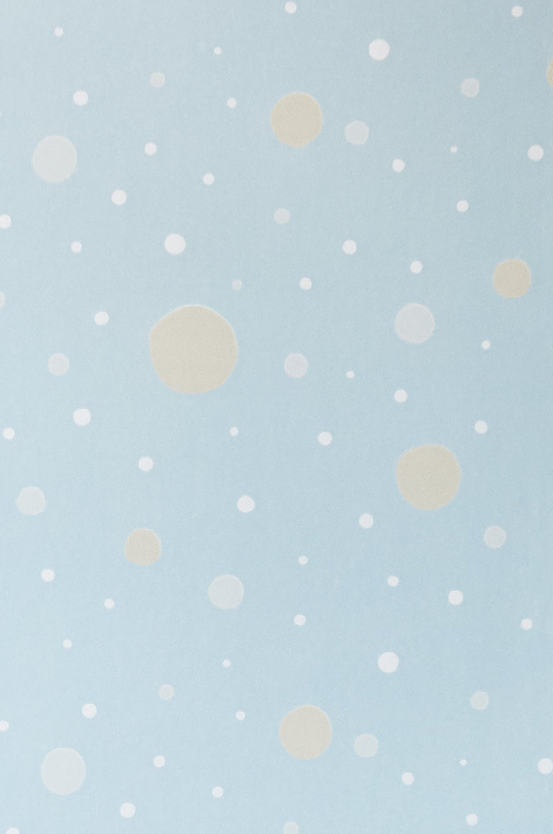 media image for Confetti Blue Wallpaper by Majvillan 283