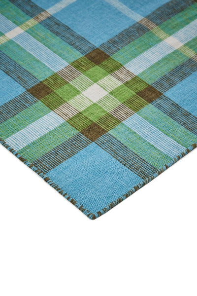 product image for Jens Hand Woven Blue and Green Rug by BD Fine Corner Image 1 57