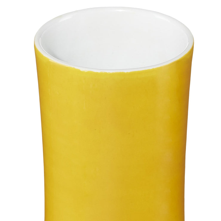 Imperial Yellow Long Neck Vase 2