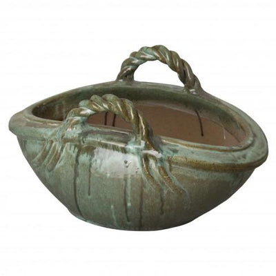 product image of Large Two Handle Basket Planter Flatshot Image 511