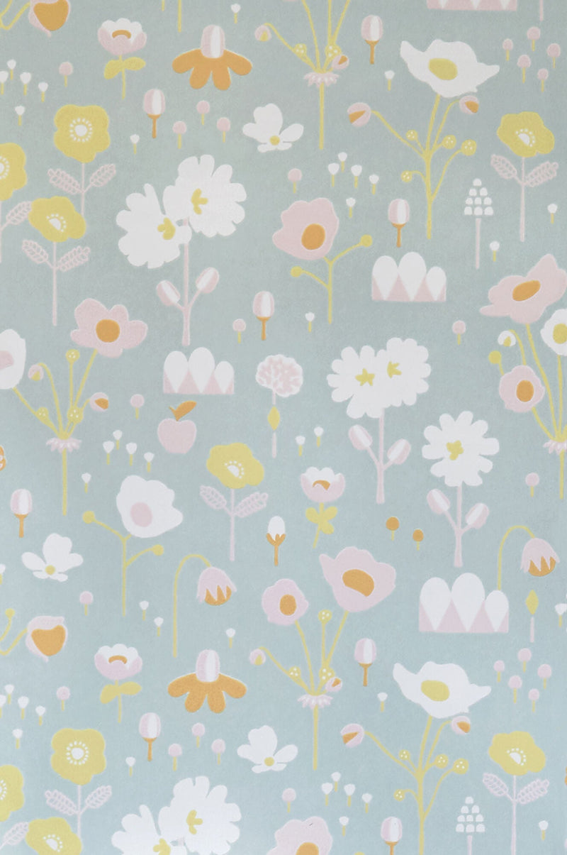 media image for Bloom Grey Wallpaper by Majvillan 286