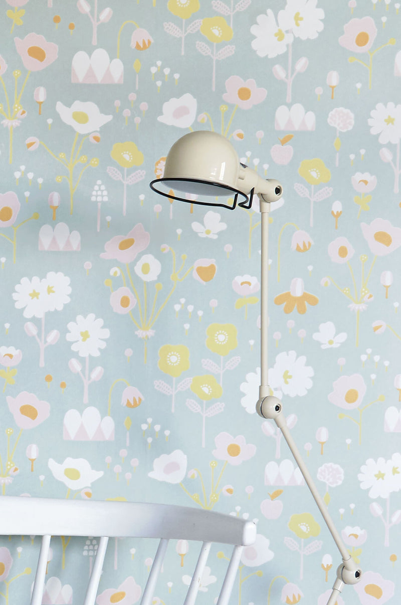 media image for Bloom Grey Wallpaper by Majvillan 239