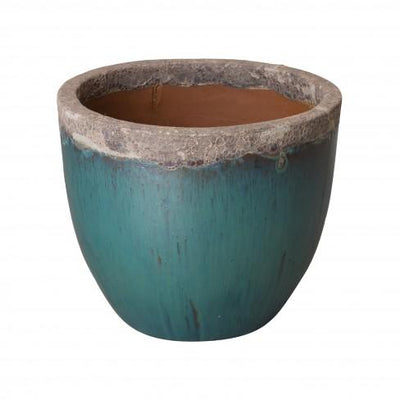 product image of 0 H Round Ceramic Planter Flatshot Image 52