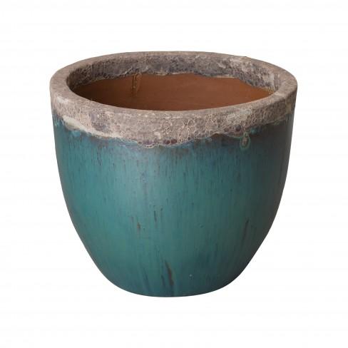media image for 0 H Round Ceramic Planter Flatshot Image 217