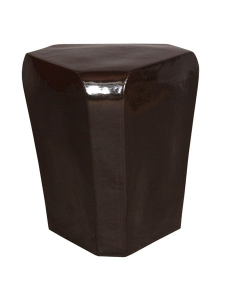 triangle stool in black design by emissary 1