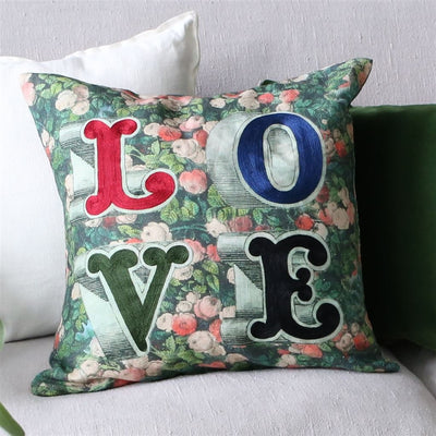 product image for love forest decorative pillow design by john derian for designers guild 3 15