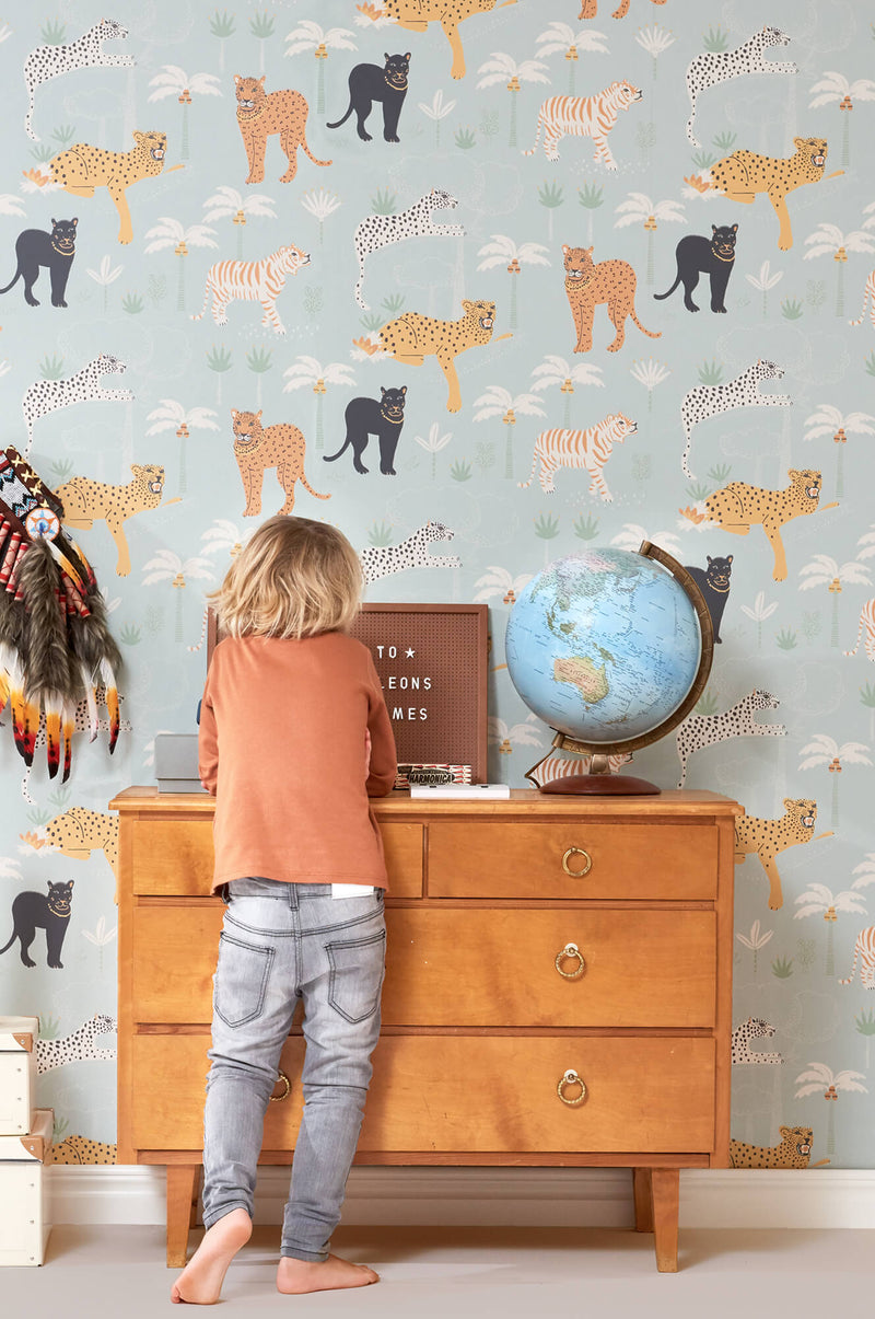 media image for Black Panther Twilight Blue Wallpaper by Majvillan 231