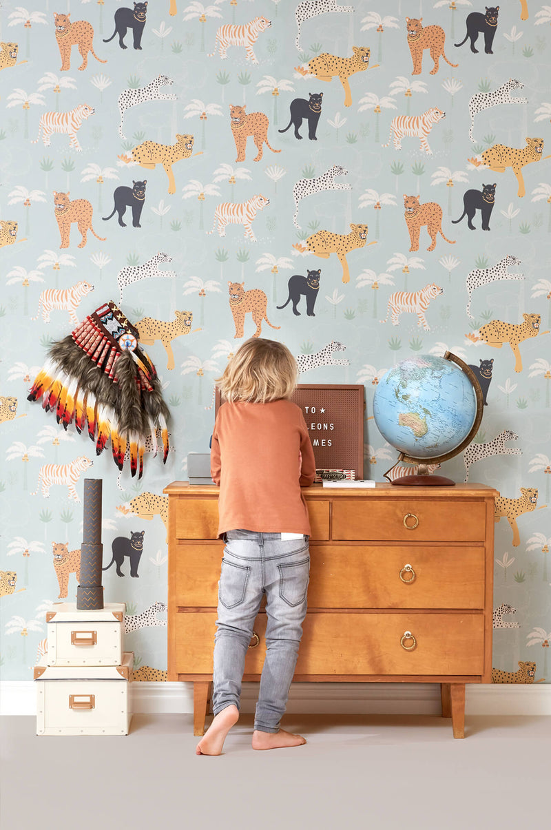 media image for Black Panther Twilight Blue Wallpaper by Majvillan 287