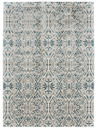 product image of Arsene Teal and Ivory Rug by BD Fine Flatshot Image 1 547