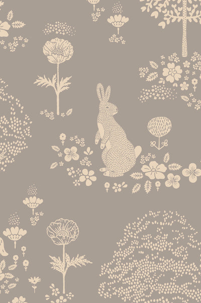 product image for Summer Fields Wallpaper in Dusty Blue 79