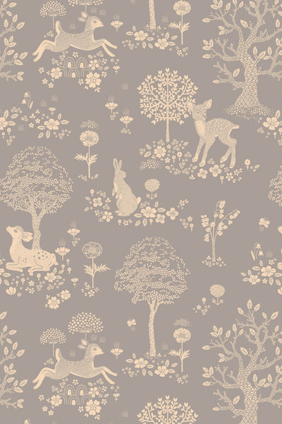 product image of Summer Fields Wallpaper in Dusty Blue 596