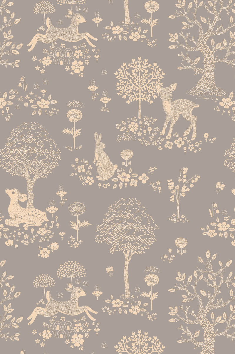 media image for Summer Fields Wallpaper in Dusty Blue 239