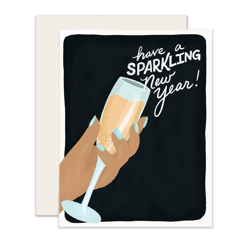 media image for Have A Sparkling New Year! (Blank Inside) 297