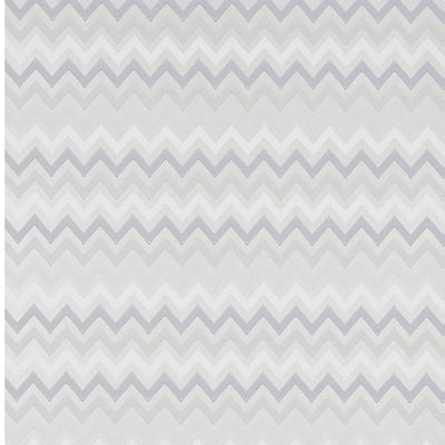 product image of Sample Chevron Small Wallpaper in Grey/Cream/Green 597