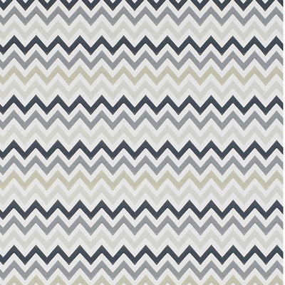 product image of Sample Chevron Small Wallpaper in Black/Grey/Taupe 523