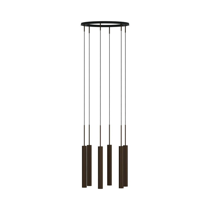 media image for Tubulaire 6 Light Chandelier Audo Copenhagen 71217 001167 1 24