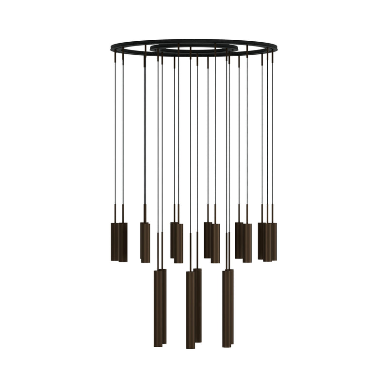 media image for Tubulaire 20 Light Chandelier Audo Copenhagen 71217 001165 1 285