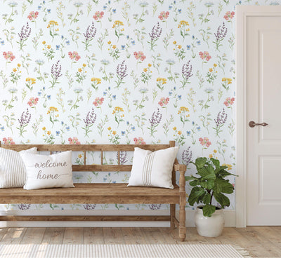 product image for Spring Blossom Botanical Wallpaper 68
