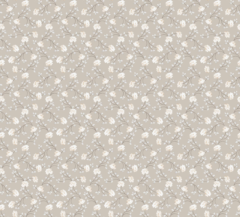 media image for Spring Blossom Petit Flowers Wallpaper in Taupe 220