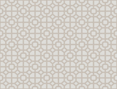 product image for Spring Blossom Lattice Wallpaper in Beige 60