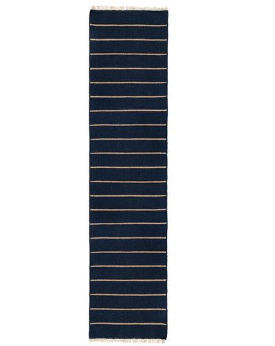 product image for warby handwoven rug in navy in multiple sizes design by pom pom at home 4 63