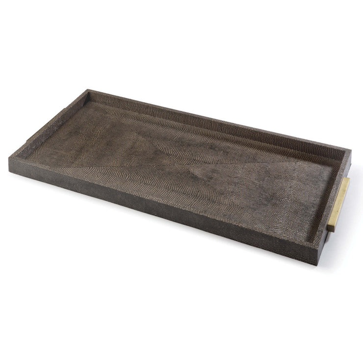 rectangle shagreen boutique tray design by regina andrew 1 2