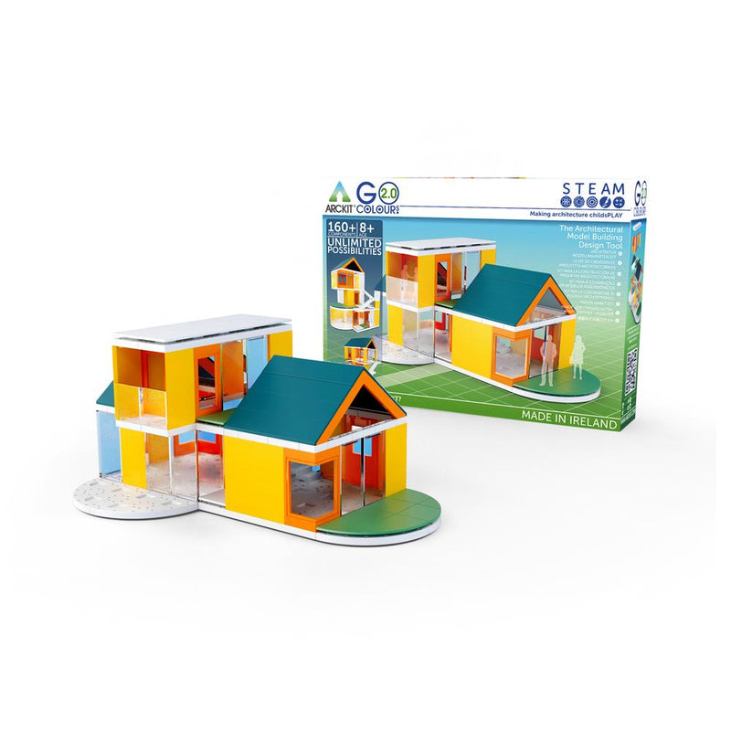 media image for go colors 2 0 kids architect scale model building kit by arckit 1 218