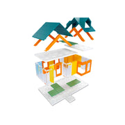 mini dormer colors 2 0 kids architect scale house model building kit by arckit 6