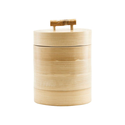 product image of bamboo nature storage w lid by house doctor 212430210 2 510
