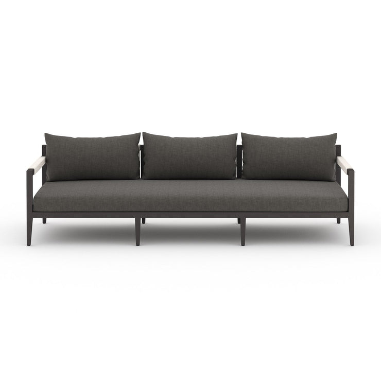 sherwood triple seater outdoor sofa bronze by Four Hands 1