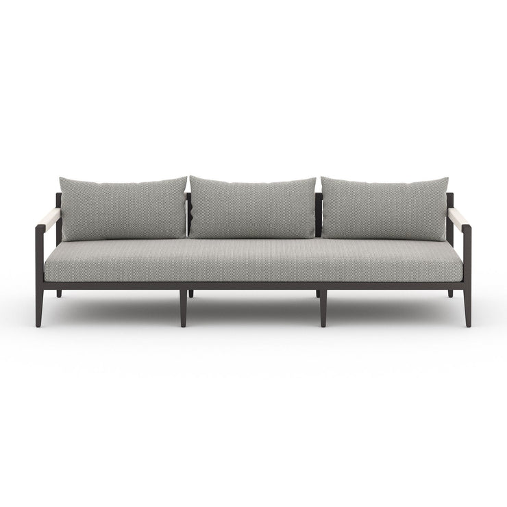 sherwood triple seater outdoor sofa bronze by Four Hands 2
