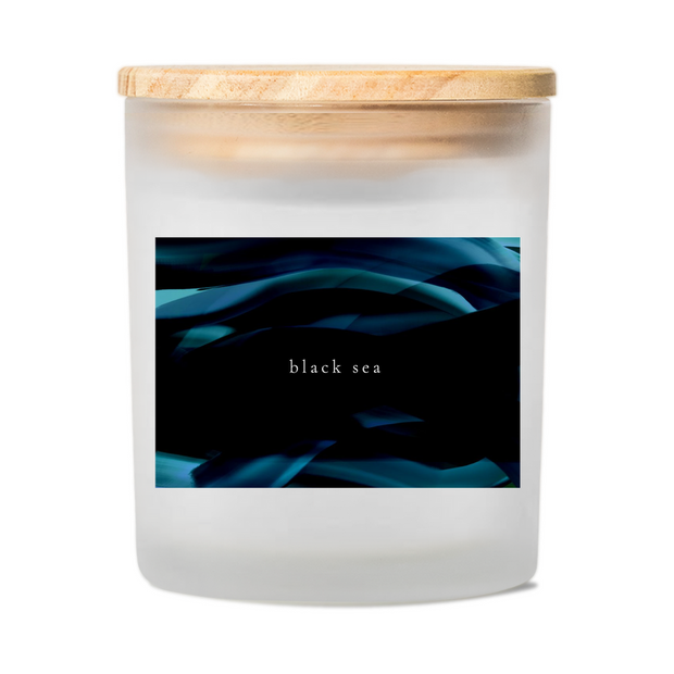 Black Sea Scented Candle with Lid