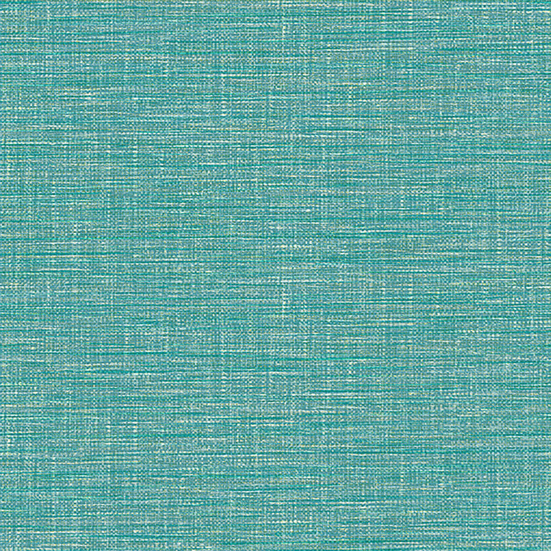 media image for Faux Grasscloth Wallpaper in Teal 266