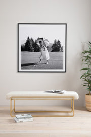 Golfing Hepburn By Getty Images