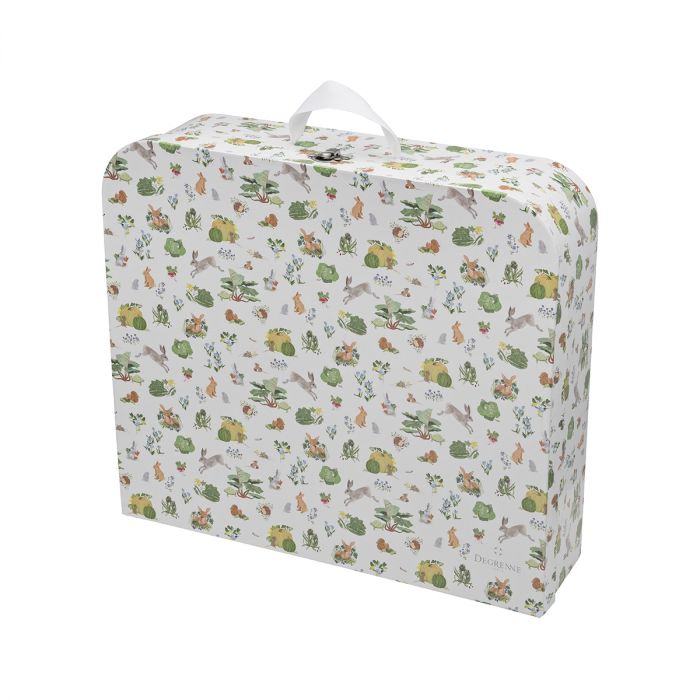 media image for friends of the vegetable garden suitcase plate bowl set with bib 3 212
