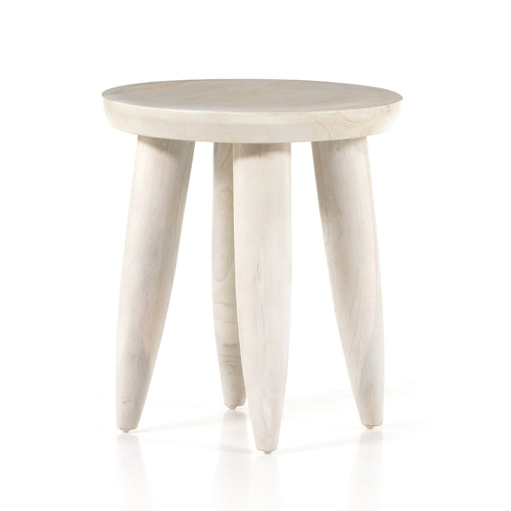 zuri round outdoor end table new by Four Hands 234251 001 1
