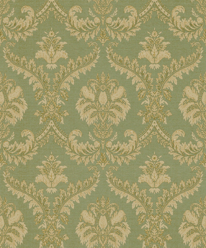 media image for Damasco Wallpaper in Verde 220