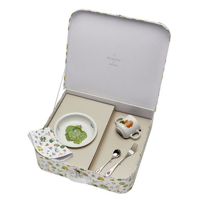 product image of Friends of the Vegetable Garden Suitcase with 5 Piece Tableware Set by Degrenne Paris 529